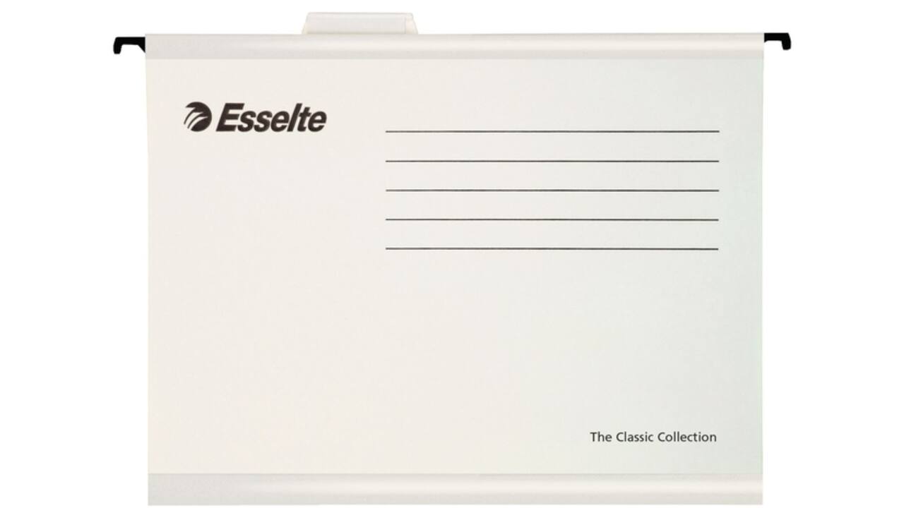 Hangmap Esselte Classic A4 V-bodem 345x240mm wit