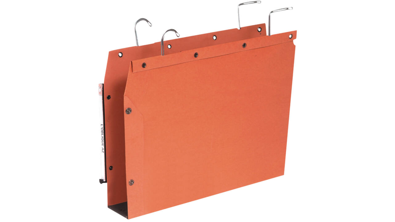 Hangmap Elba TUB A4 U-bodem 50mm oranje