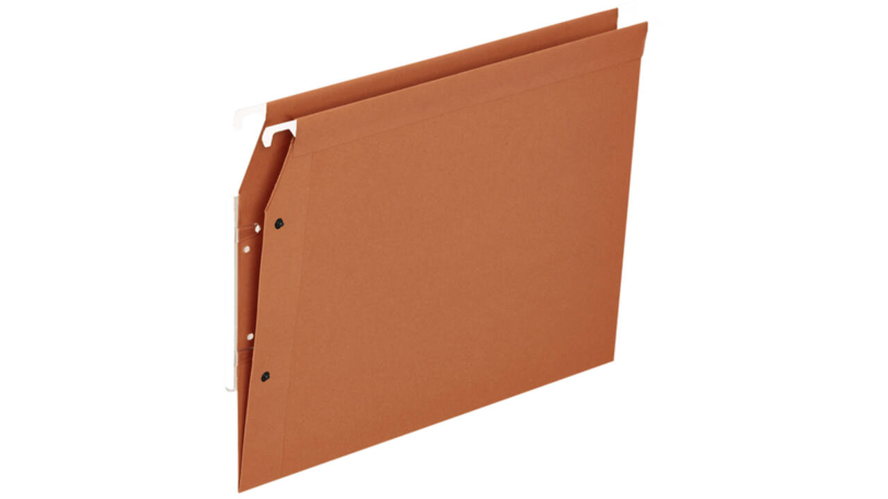 Hangmap Medium Flex A4 V-bodem karton oranje