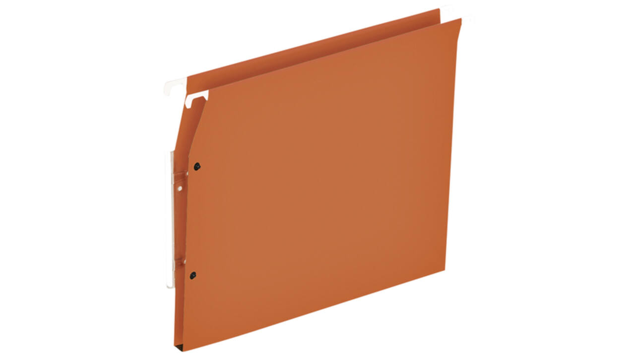 Hangmap Medium Flex A4 U-bodem 15mm karton oranje