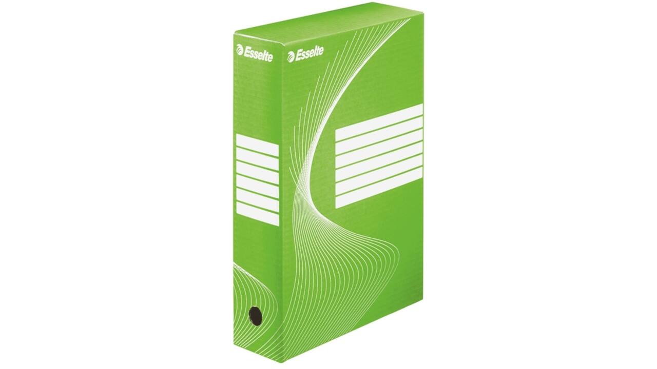 Archiefdoos Esselte Boxycolor 80mm groen