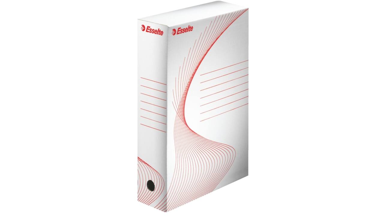 Archiefdoos Esselte Boxy 80mm 250x352mm wit
