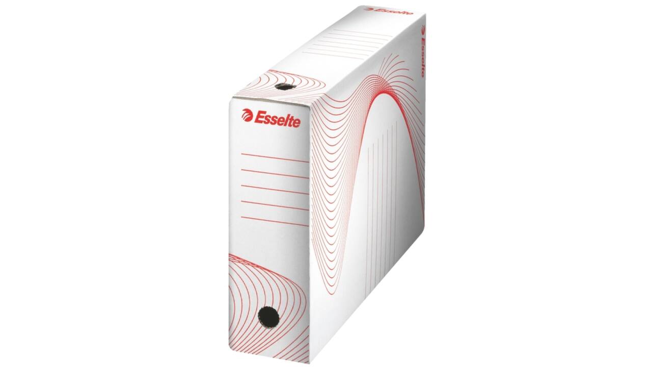 Archiefdoos Esselte Boxy 80mm 250x352mm wit