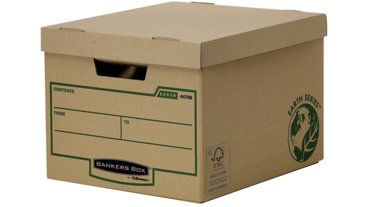 Archiefdoos Bankers Box Earth 270x335x391mm bruin