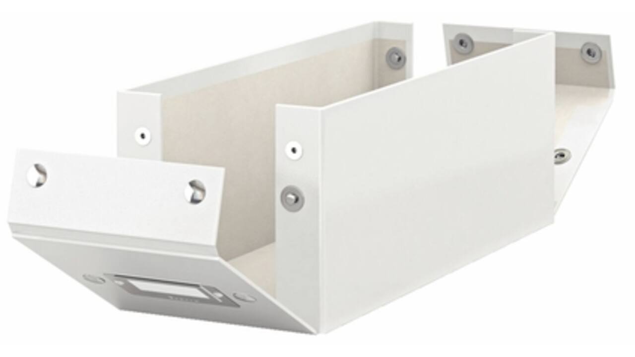 Cd box Leitz WOW Click & Store 143x136x352mm wit
