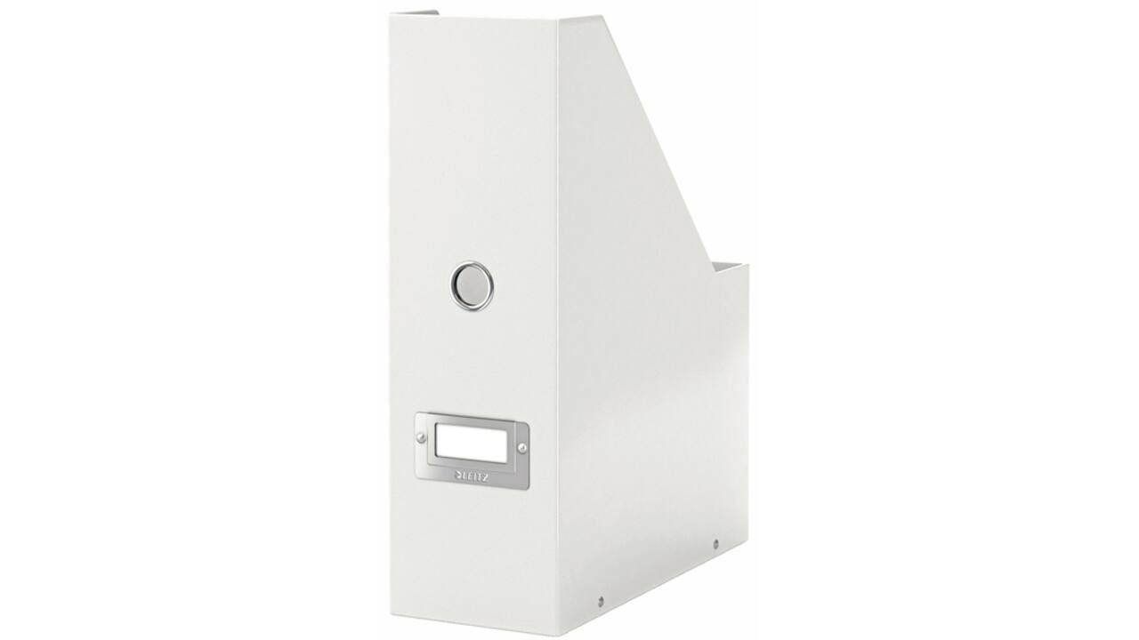 Tijdschriftencassette Leitz WOW Click & Store wit