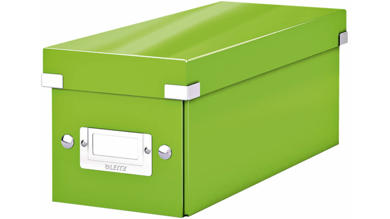 CD-box Leitz WOW Click&Store 143 x 136 x 352 mm groen