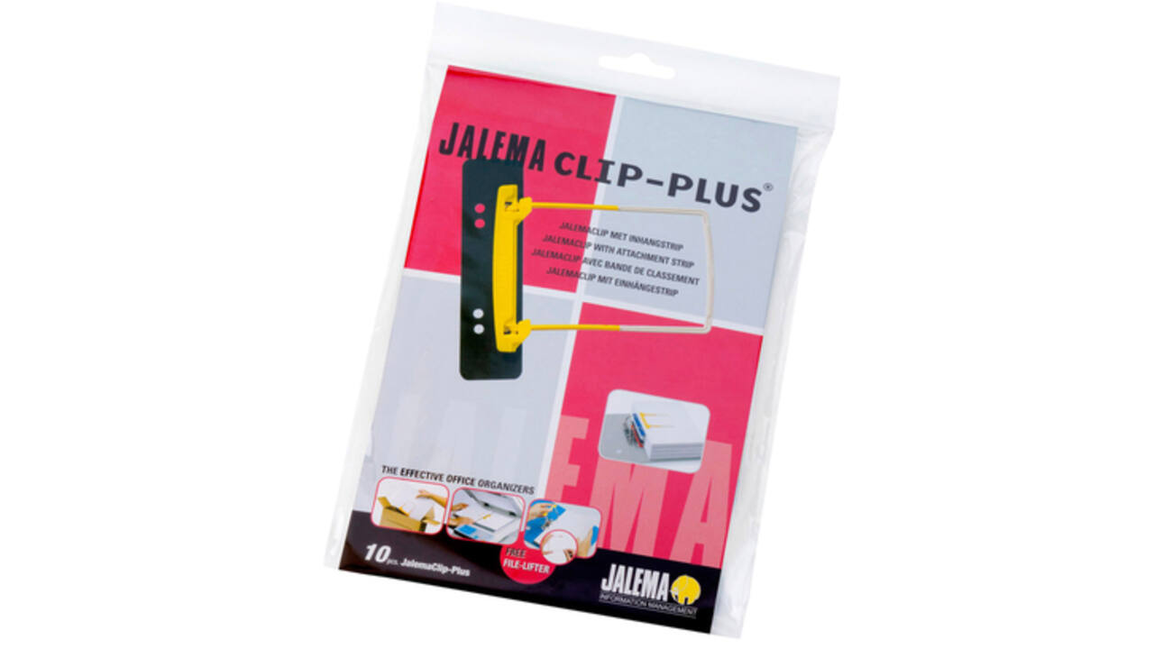 Bundelmechaniek Djois JalemaClip-Plus zwart 10 stuks