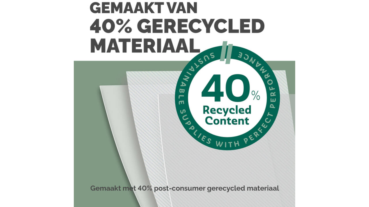 Voorblad Fellowes A4 PVC 300micron 100stuks