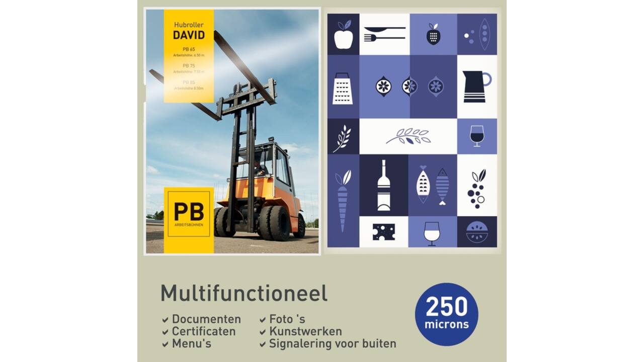 Lamineerhoes Leitz iLAM A4 2x250micron 100stuks