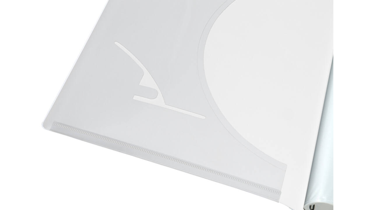 Showmap Opus 2 frontview A4 20-tassen wit