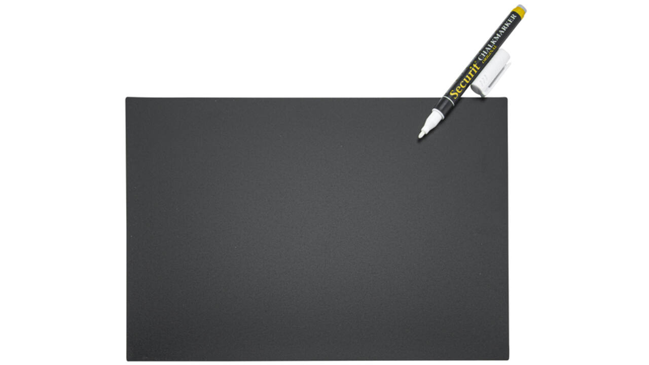 Krijtbord Securit A4 tags
