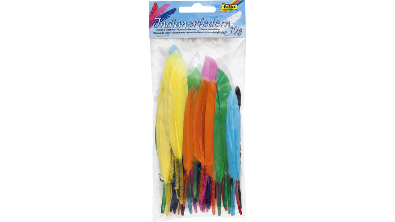 Indianen veren Folia assorti