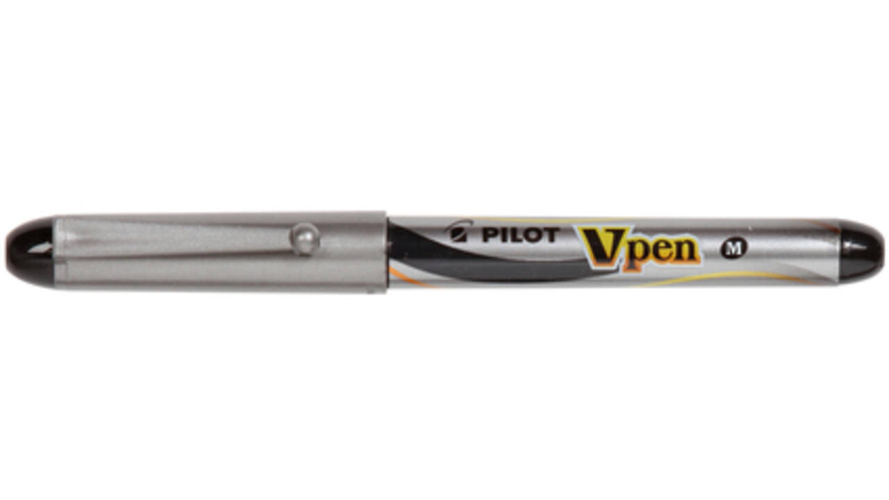 Vulpen Pilot Vpen medium zilver/zwart