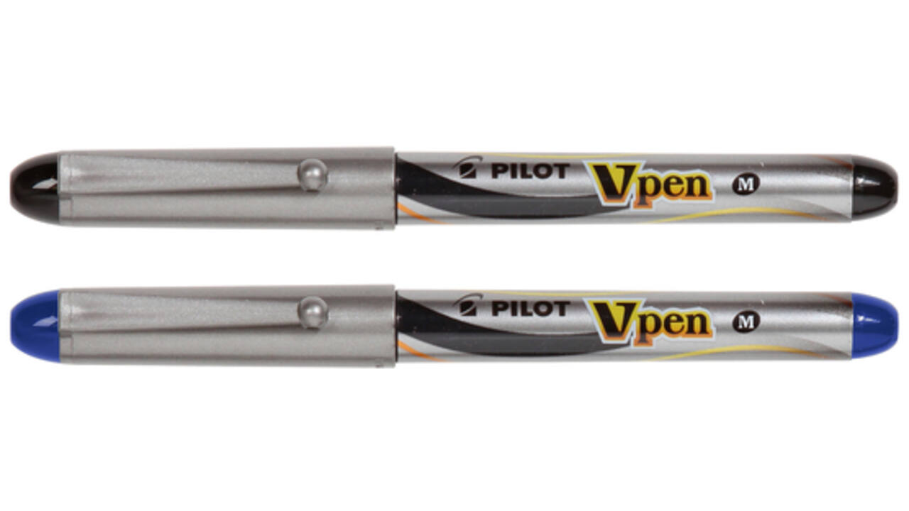 Vulpen Pilot Vpen medium zilver/zwart