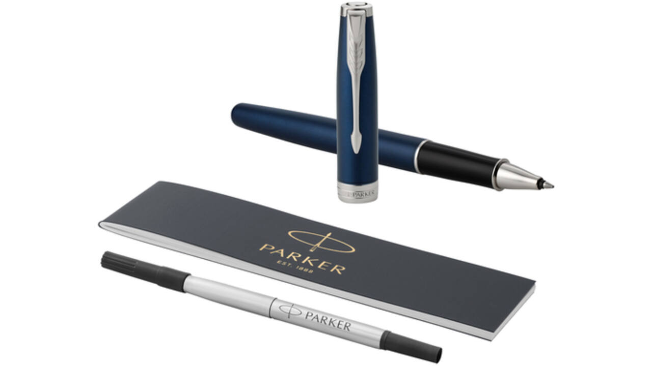 Rollerpen Parker Sonnet blue lacquer PT fijn