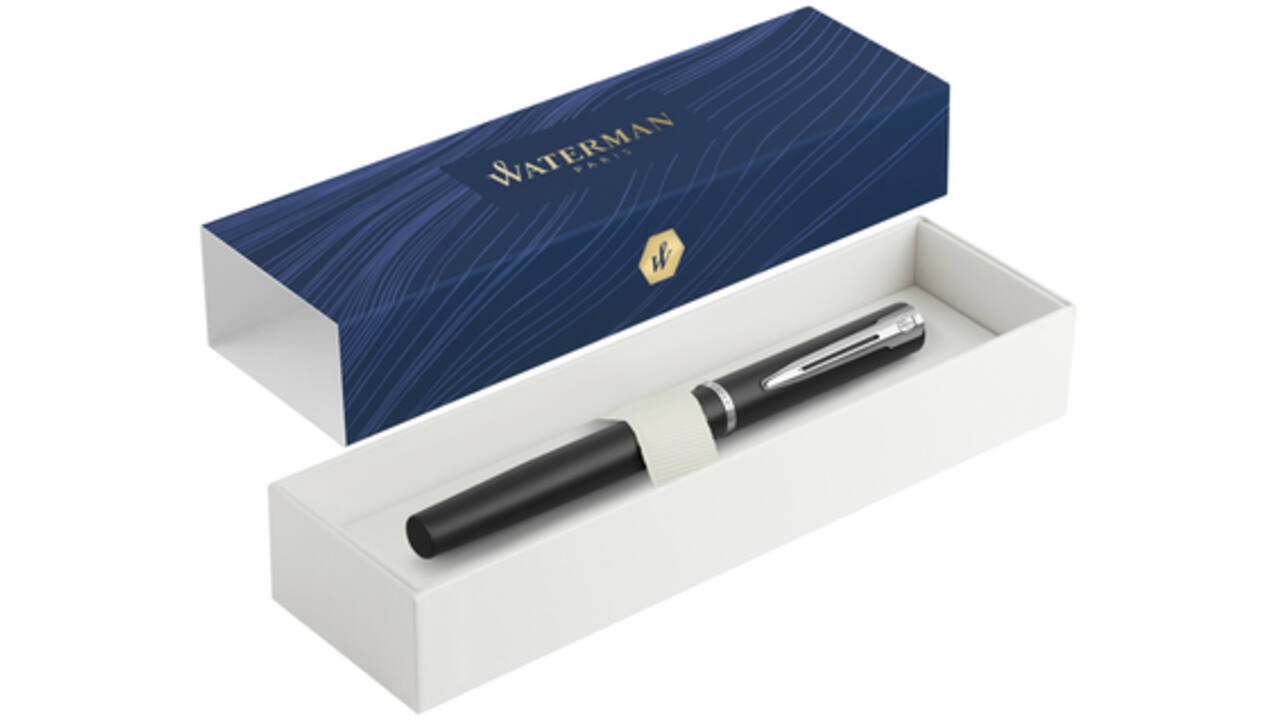 Vulpen Waterman Allure black lacquer CT fijn