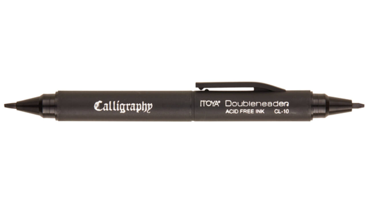 Kalligrafiepen Itoya CL-10 1.5 èn 3.0mm zwart