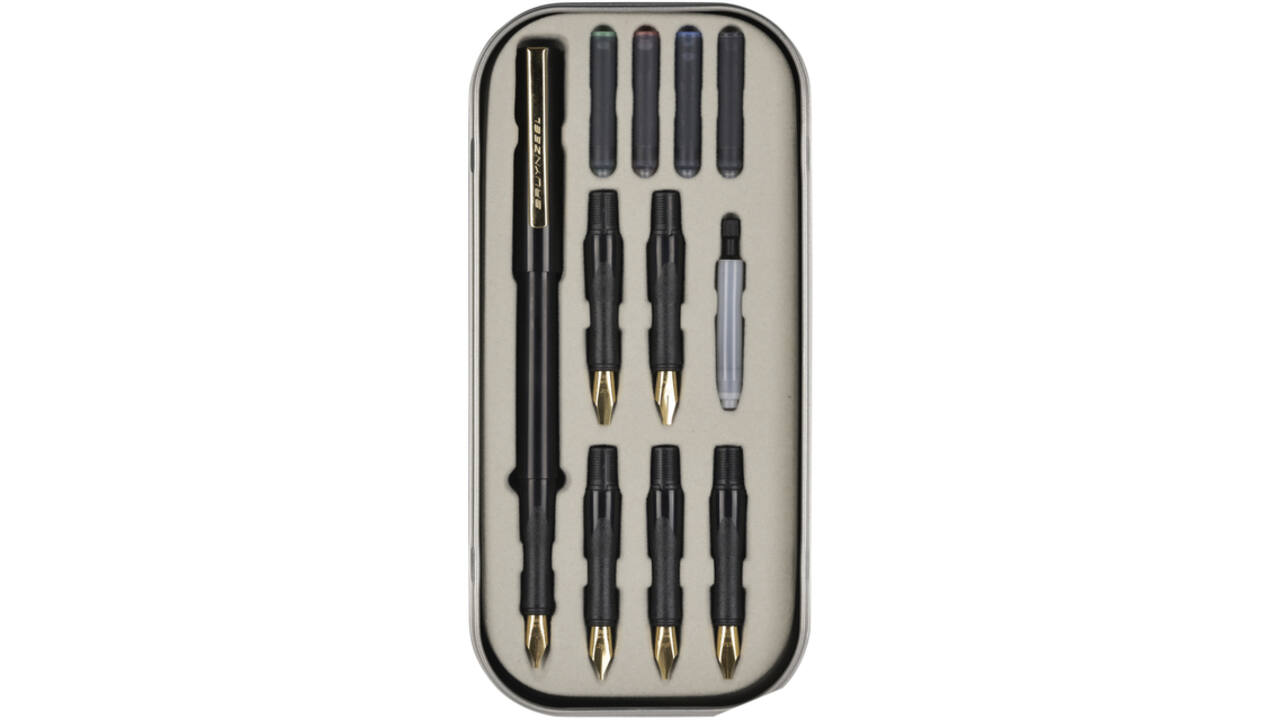 Kalligrafiepen Bruynzeel luxe set 60344014