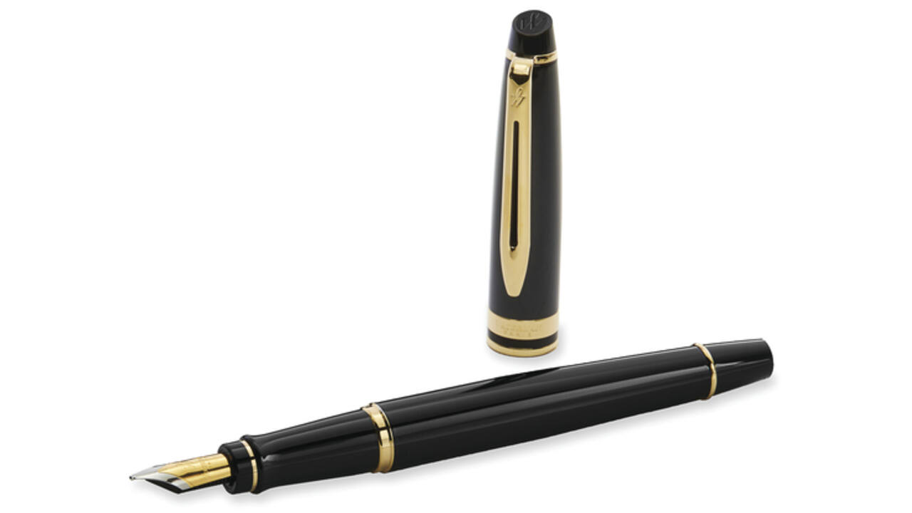Vulpen Waterman Expert black lacquer GT medium