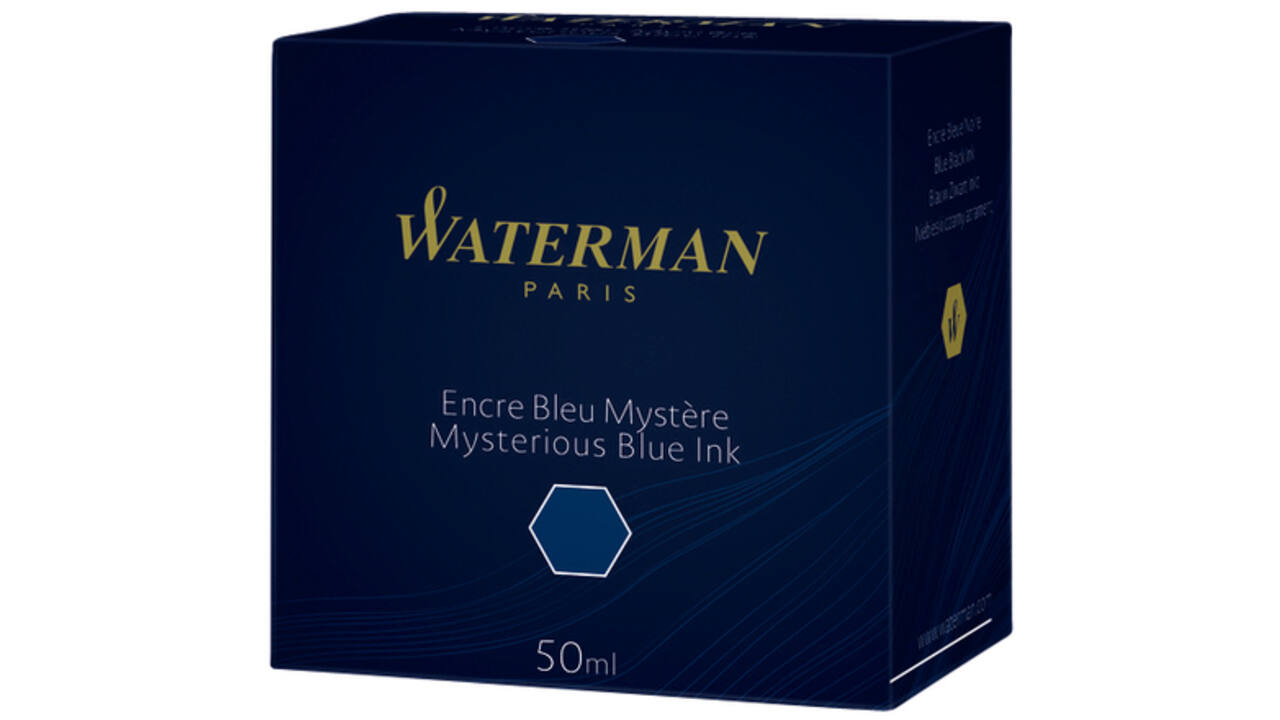 Vulpeninkt Waterman 50ml standaard blauw-zwart