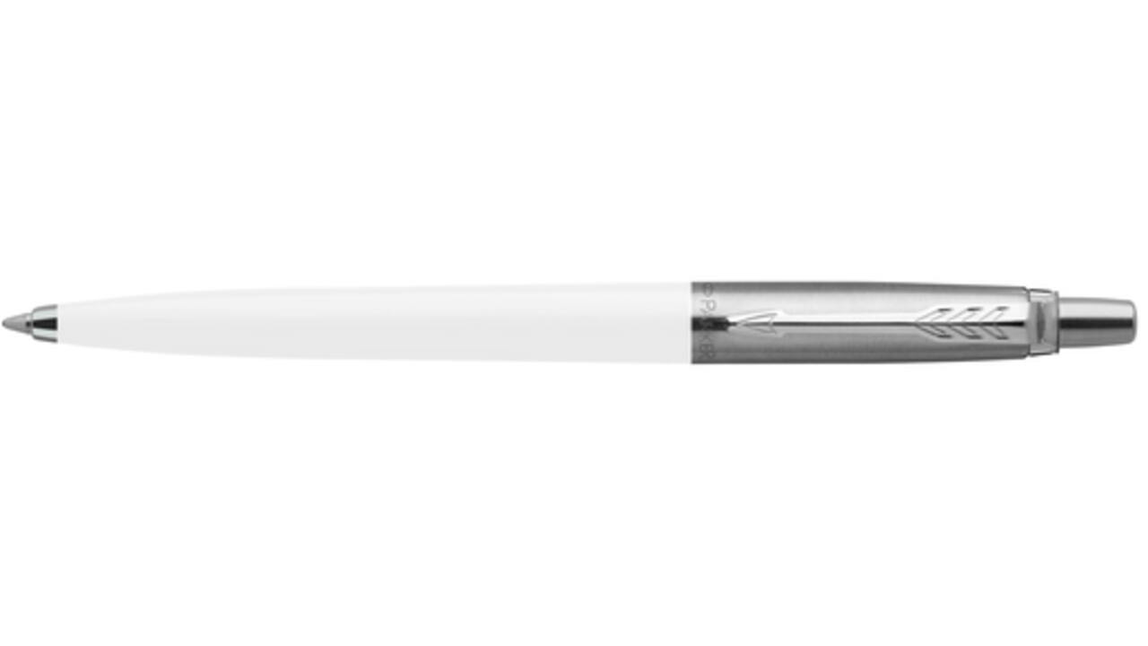 Balpen Parker Jotter Original white CT medium blister à 1 stuk