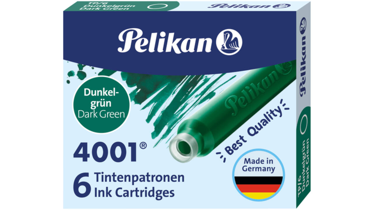 Inktpatroon Pelikan 4001 donkergroen