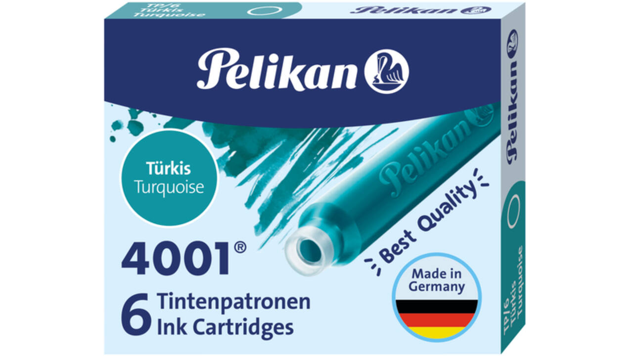 Inktpatroon Pelikan 4001 turquoise