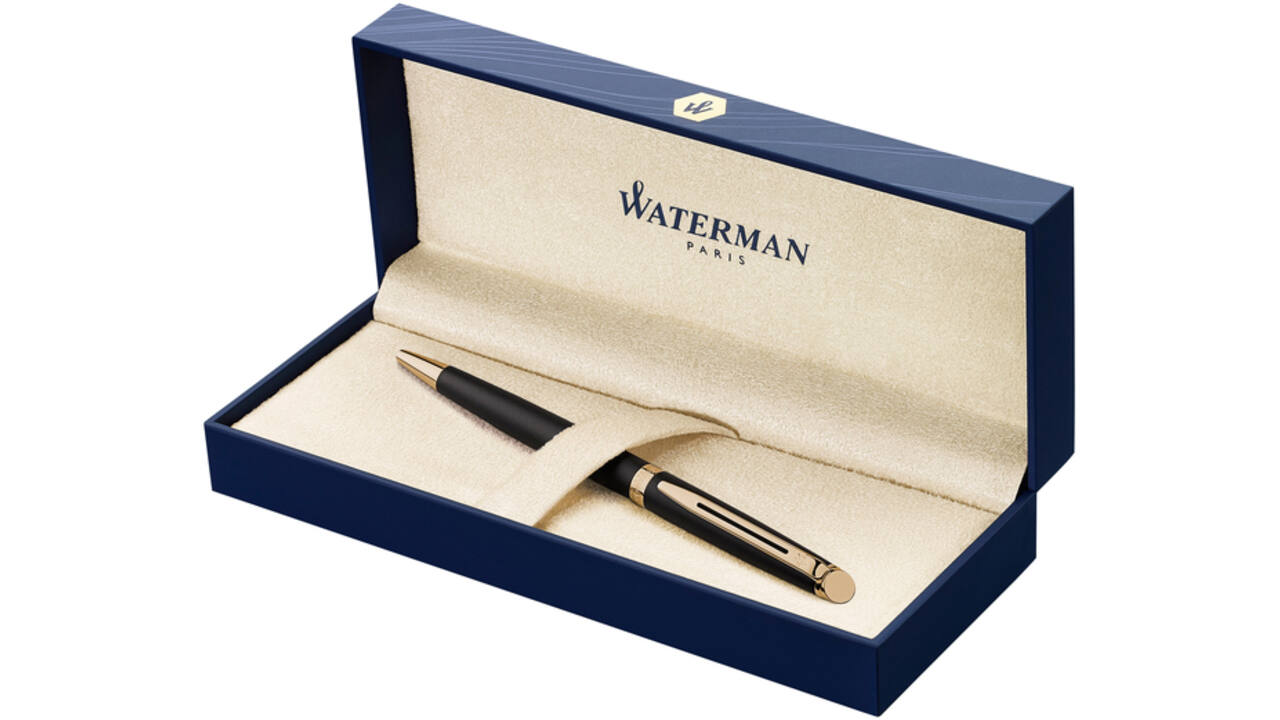 Balpen Waterman Hémisphère matt black GT medium