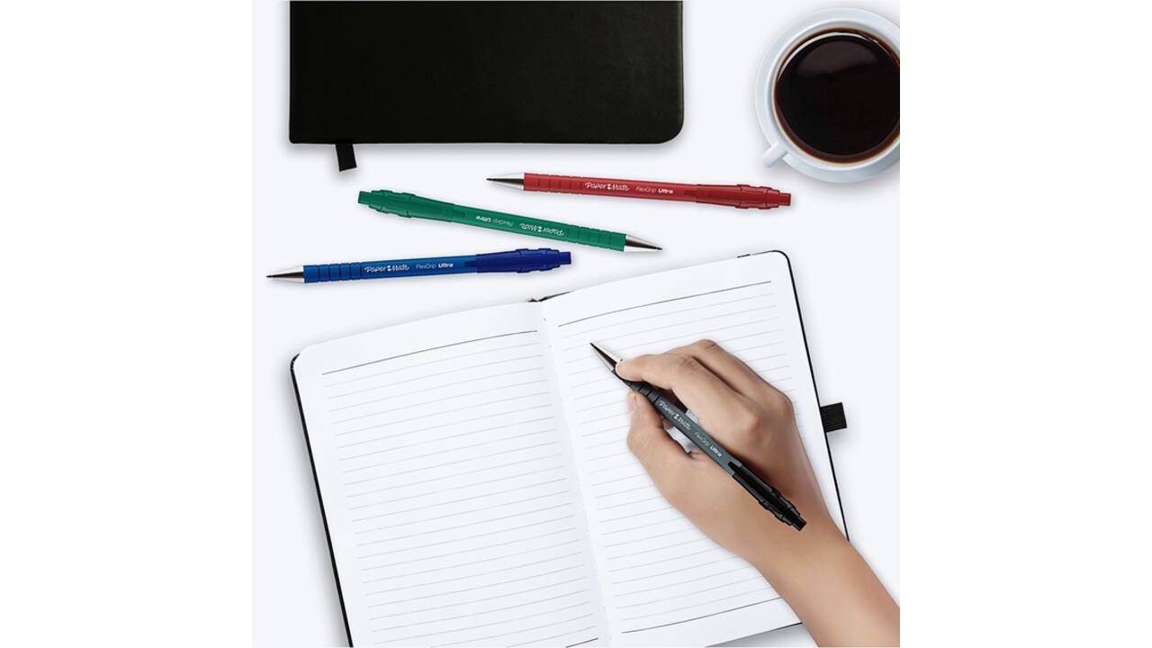 Balpen Paper Mate Flexgrip Ultra medium zwart