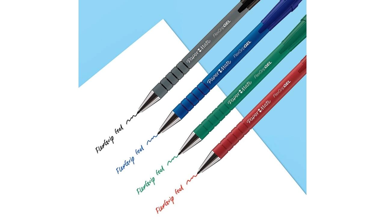 Balpen Paper Mate Flexgrip Ultra medium rood