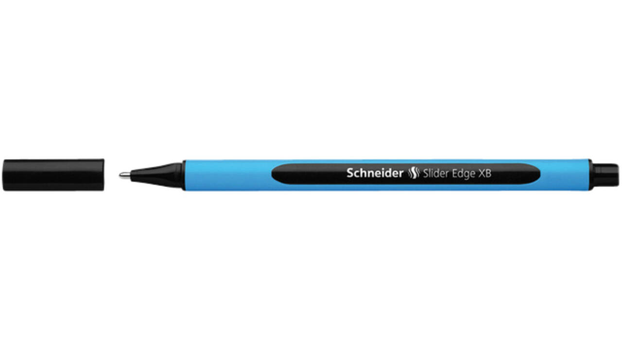 Balpen Schneider Slider Edge extra breed zwart