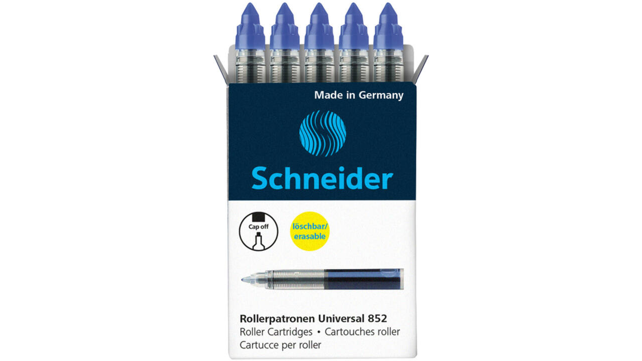 Rollerpenvulling Schneider 852 medium blauw