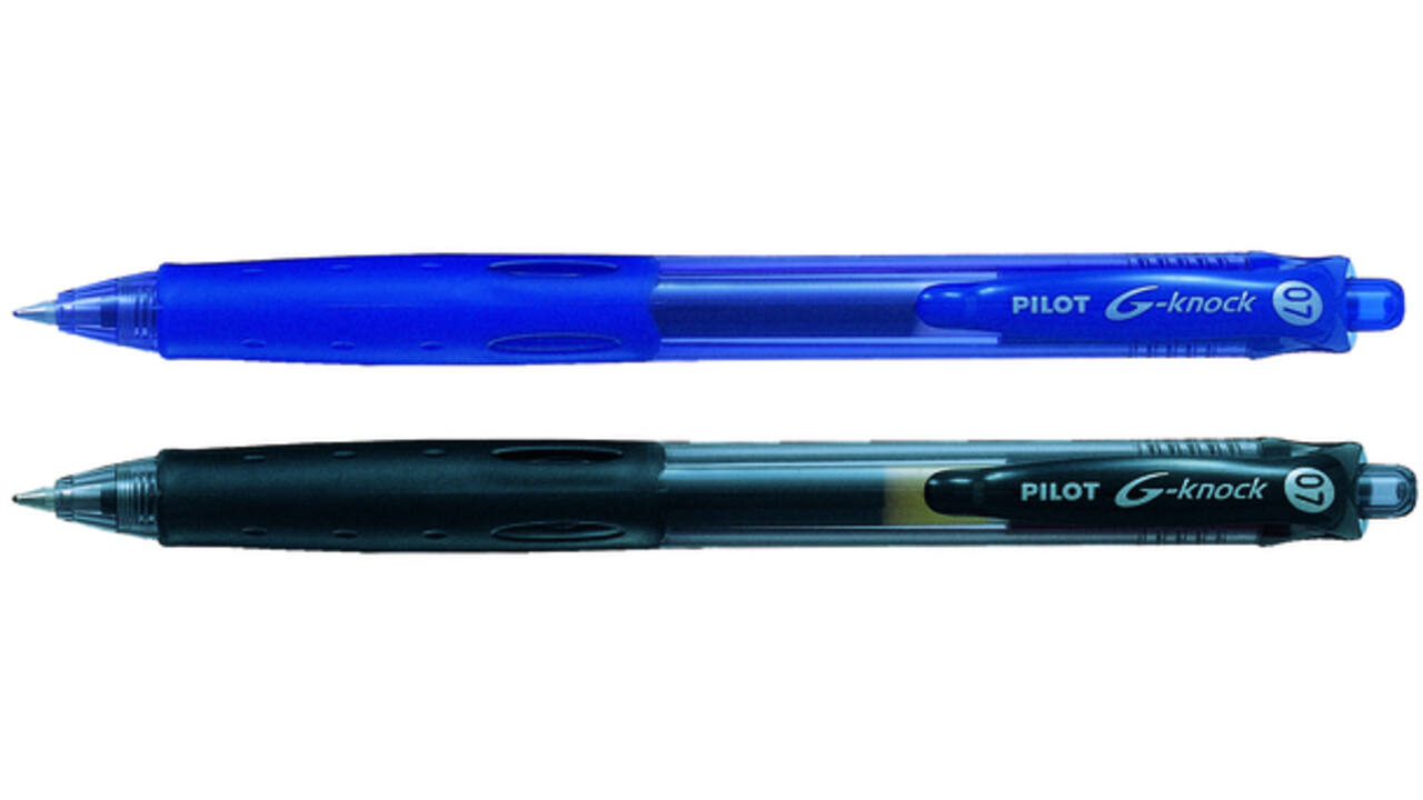 Gelschrijver PILOT Begreen G-knock medium zwart