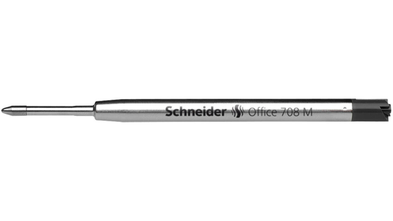 Balpenvulling Schneider 7081 Jumbo tbv Parker medium zwart