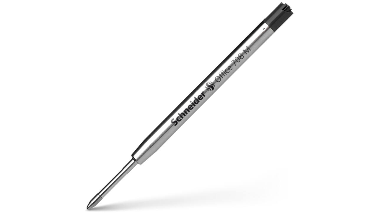 Balpenvulling Schneider 7081 Jumbo tbv Parker medium zwart