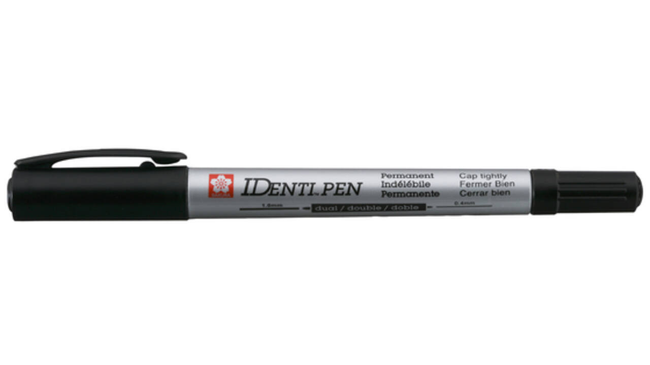 Viltstift Sakura Identi pen zwart