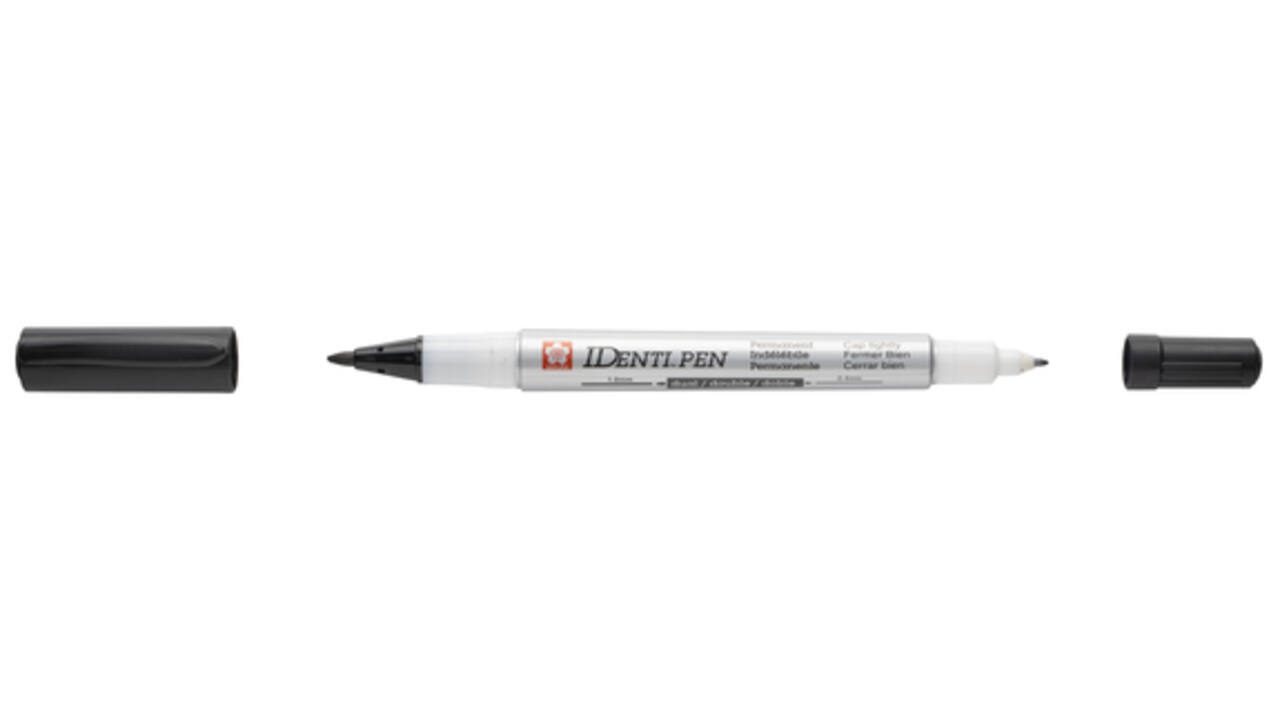 Viltstift Sakura Identi pen zwart