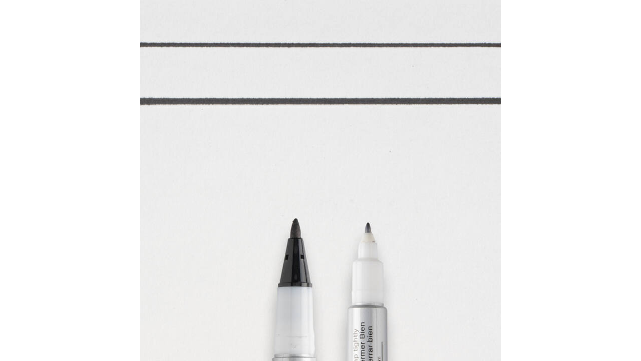 Viltstift Sakura Identi pen zwart