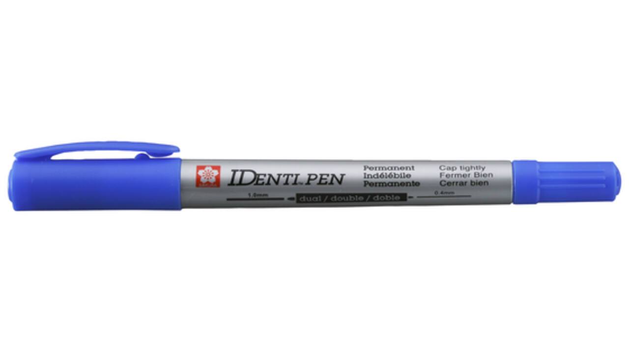 Viltstift Sakura Identi pen blauw