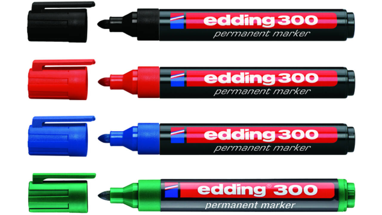 Viltstift edding 300 rond 1.5-3mm groen