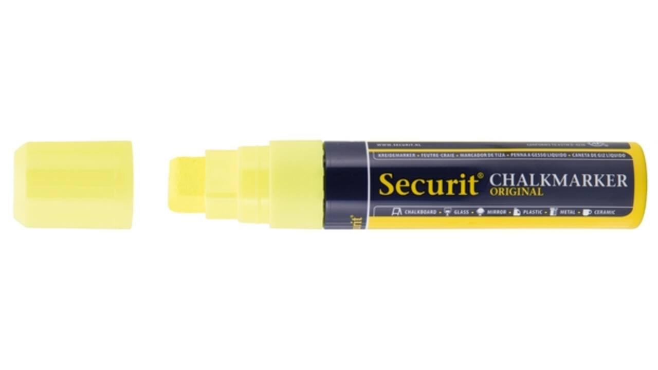 Krijtstift Securit SMA-720 blok ass 7-15mm blister à 4st