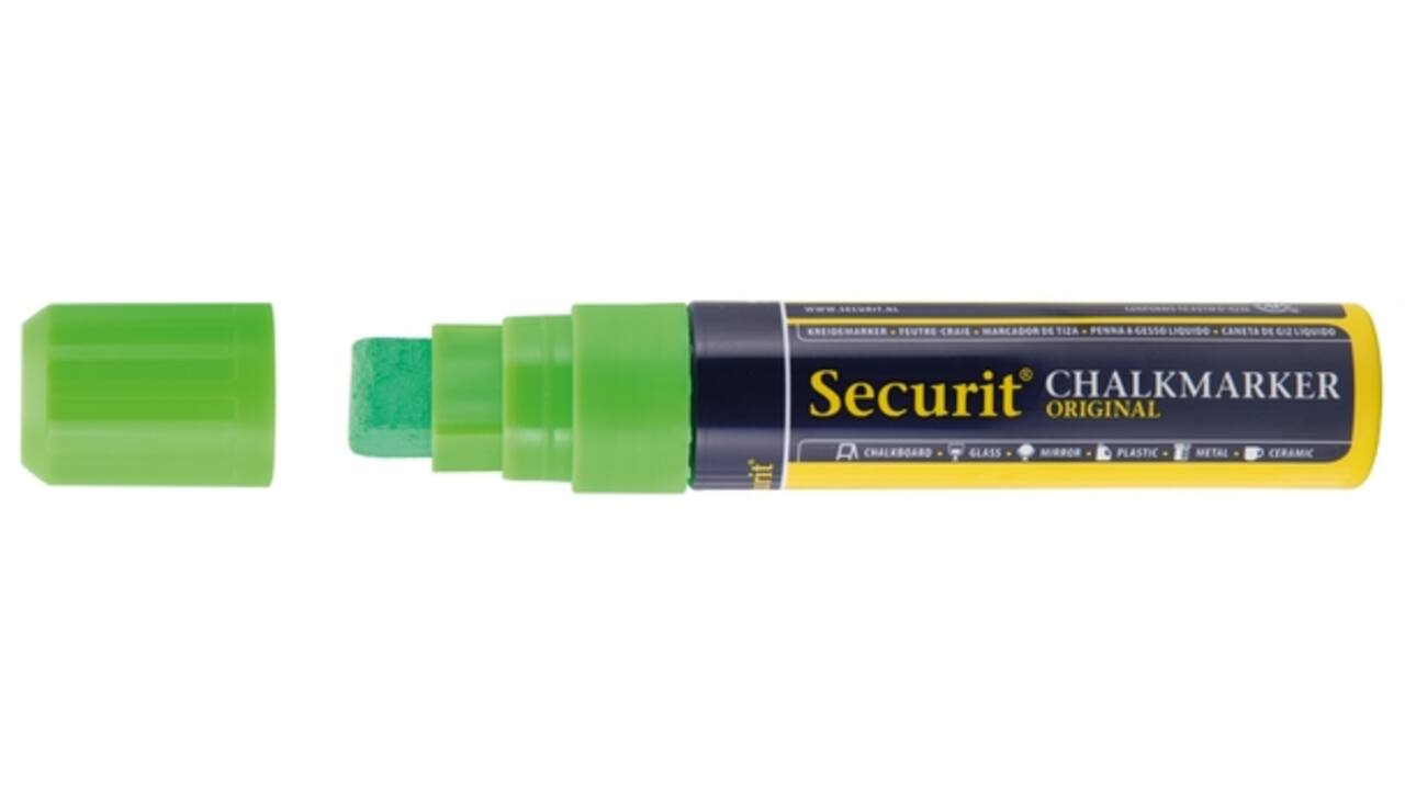 Krijtstift Securit SMA-720 blok ass 7-15mm blister à 4st