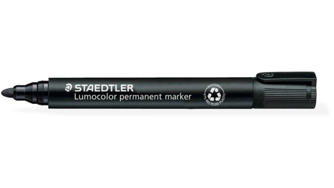 Viltstift Staedtler 352 rond zwart 2mm