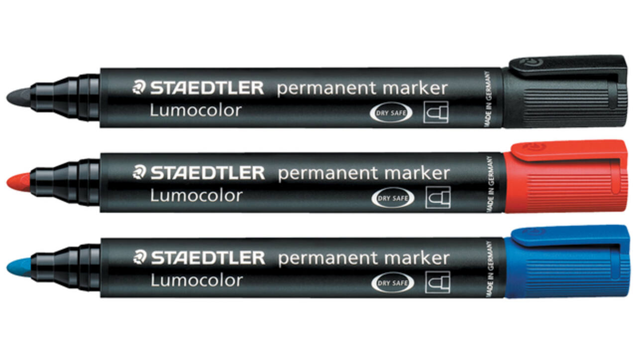 Viltstift Staedtler 352 rond zwart 2mm