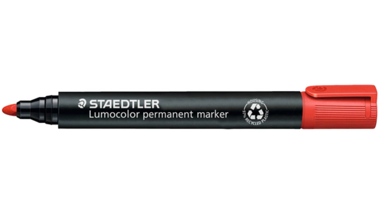 Viltstift Staedtler 352 rond rood 2mm