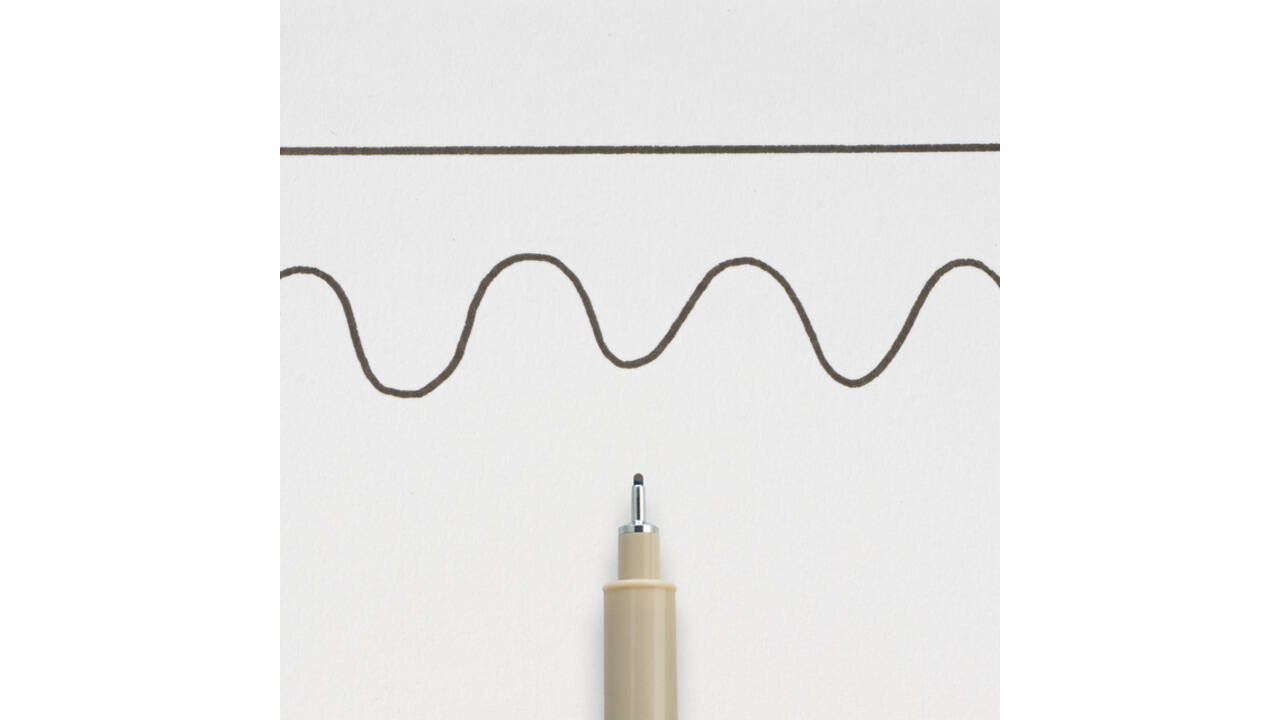 Fineliner Sakura pigma micron zwart 0.5mm