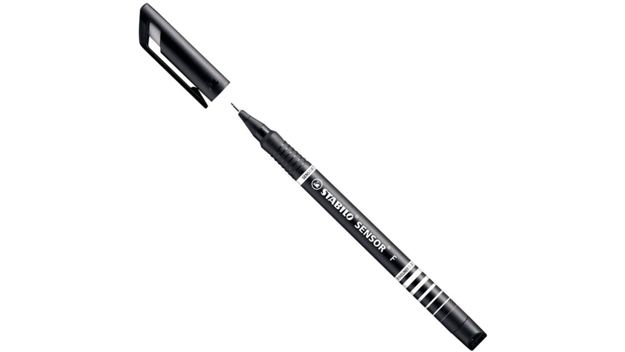 Fineliner STABILO Sensor 189/46 fijn zwart