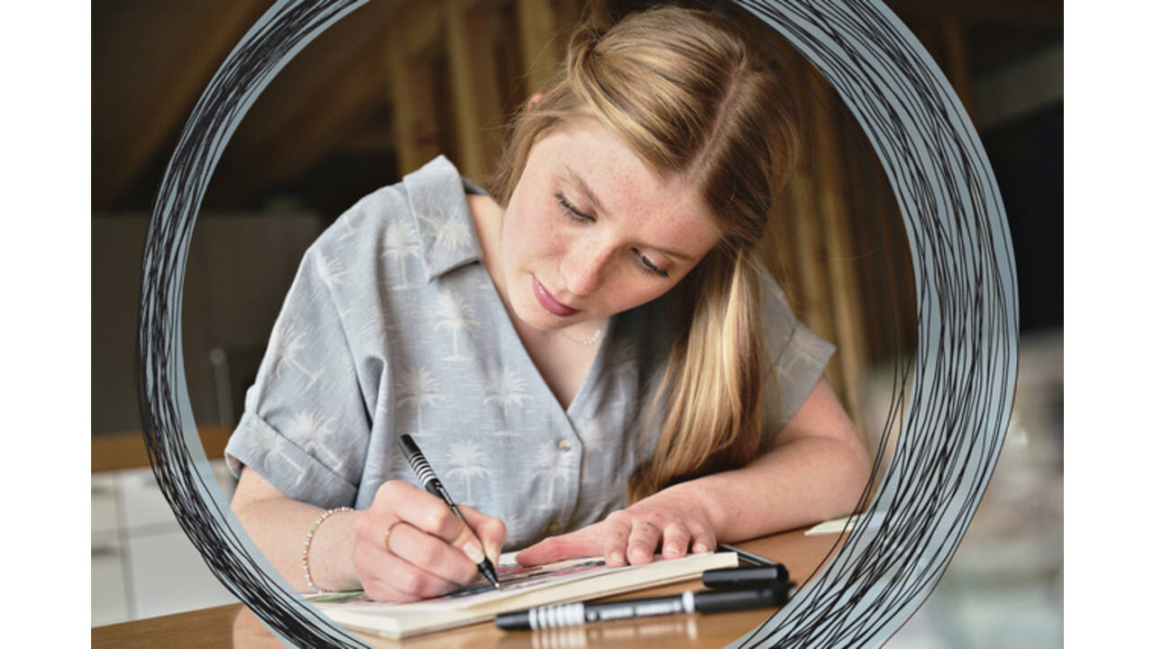 Fineliner STABILO Sensor 189/40 fijn rood