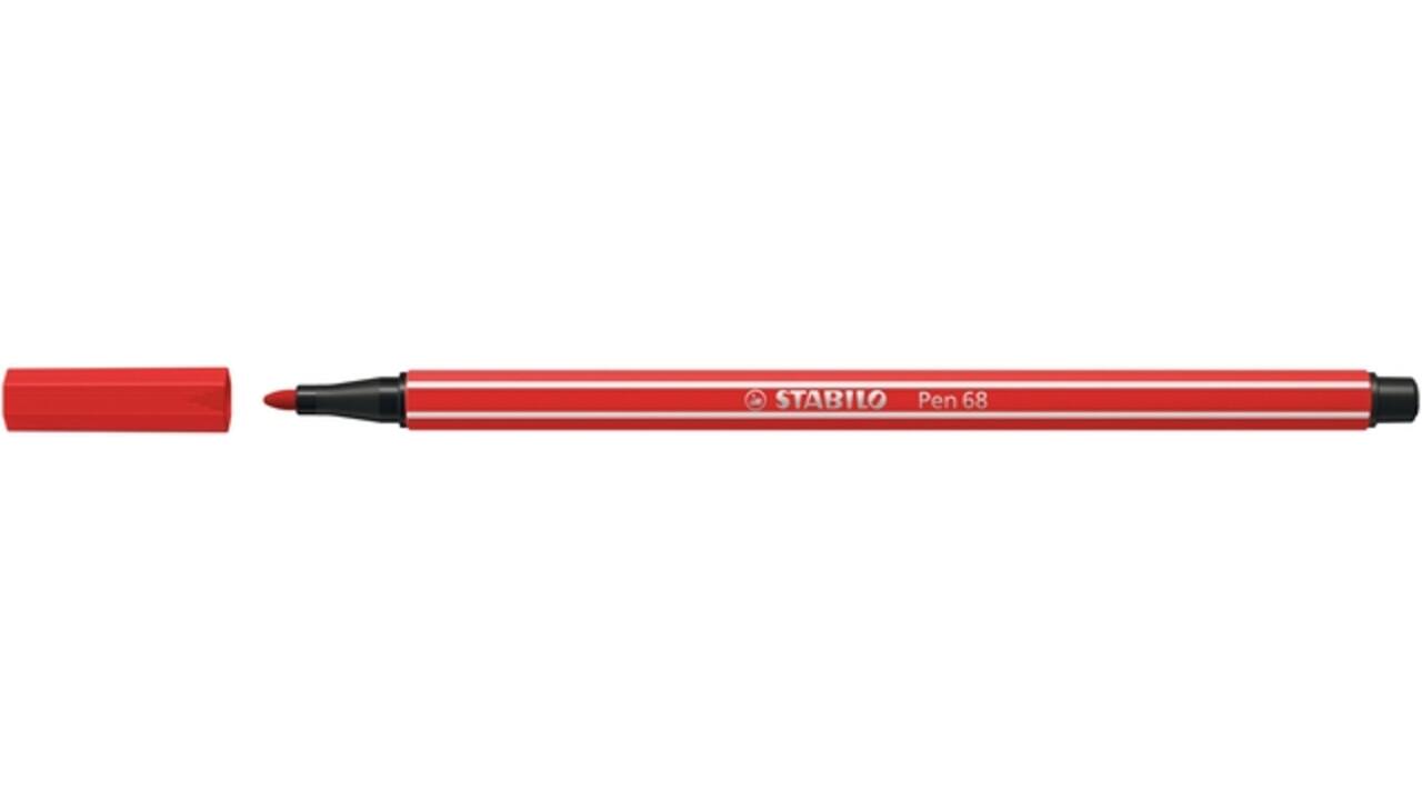 Viltstift STABILO Pen 68/48 medium karmijnrood